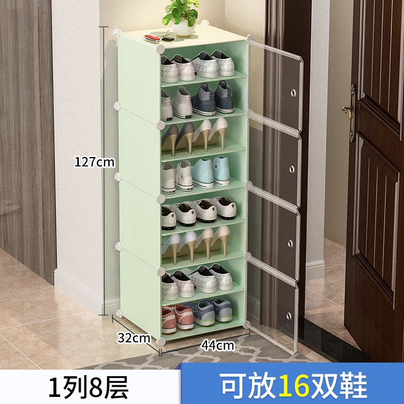 1 column, 8 floors