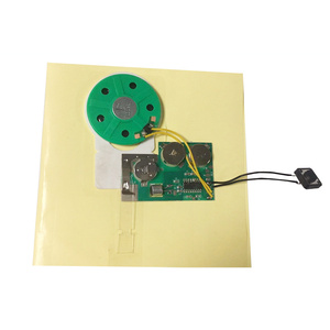 Chip de voz do <span class=keywords><strong>sensor</strong></span> de luz do fabricante para caixa de presente, módulo de som gravável com <span class=keywords><strong>sensor</strong></span> de movimento para caixa de exibição