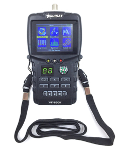 Uydu alıcısı için VF-8900 Sat bulucu DVB S2/DVB S çanak TV Satfinder uydu sinyal bulucu  döngü arama spektrumu - Product Image 6
