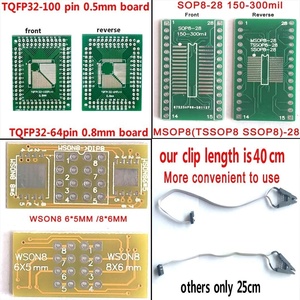 Universal TL866II Plus <strong>USB</strong> <strong>Programmer</strong>+18 Adapter Socket+SOP8 Clip 1.8V Nand <strong>Flash</strong> 24 93 25 MCU Bios EPROM AVR Eprom