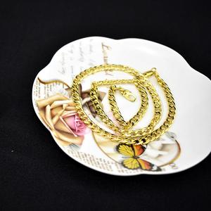Cross-border Jewelry Supply 5MM Side Necklace Europe and the United States New Plated 18K Gold NK <strong>Chain</strong> Manufacturers Wholesale