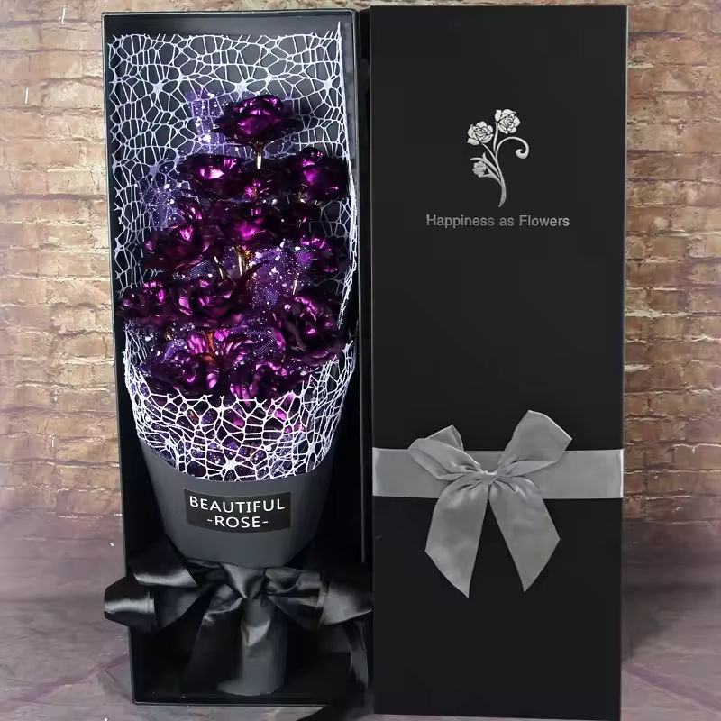 9 ทองคำเปลวสีม่วง