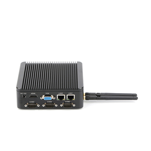 Bajo consumo de energía Mini PC J1900 CPU DDR3L 4 * COM 6 * USB VGA Dual Display Fanless Mini PC para negocios - Product Image 2