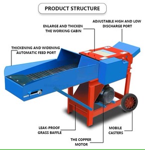 เครื่องตัดอาหารฟางอเนกประสงค์แบบเปียกและแห้งใช้งานได้หลากหลาย - Product Image 3