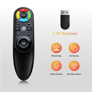 Huayu Amg17 2.4G Không Khí Chuột Bằng Giọng Nói Phổ Điều Khiển Từ Xa Cho Android TV Box Thông Minh TV - Product Image 3