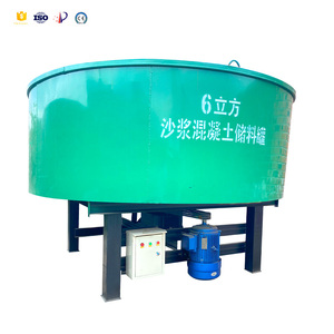 可靠的500L容量盘式搅拌机，用于混凝土砌块生产，带有发动机和电机核心部件 - Product Image 6