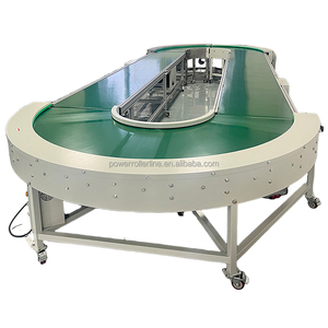 Naili Custom 180 Degree PVC Curve Belt Conveyor <strong>Systems</strong> Professional for Manufacturing Plants <strong>and</strong> <strong>Loading</strong> <strong>Unloading</strong> - Product Image 1