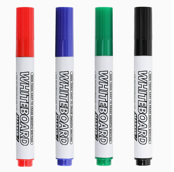 Qj-2408 bolígrafo para pizarra blanca azul