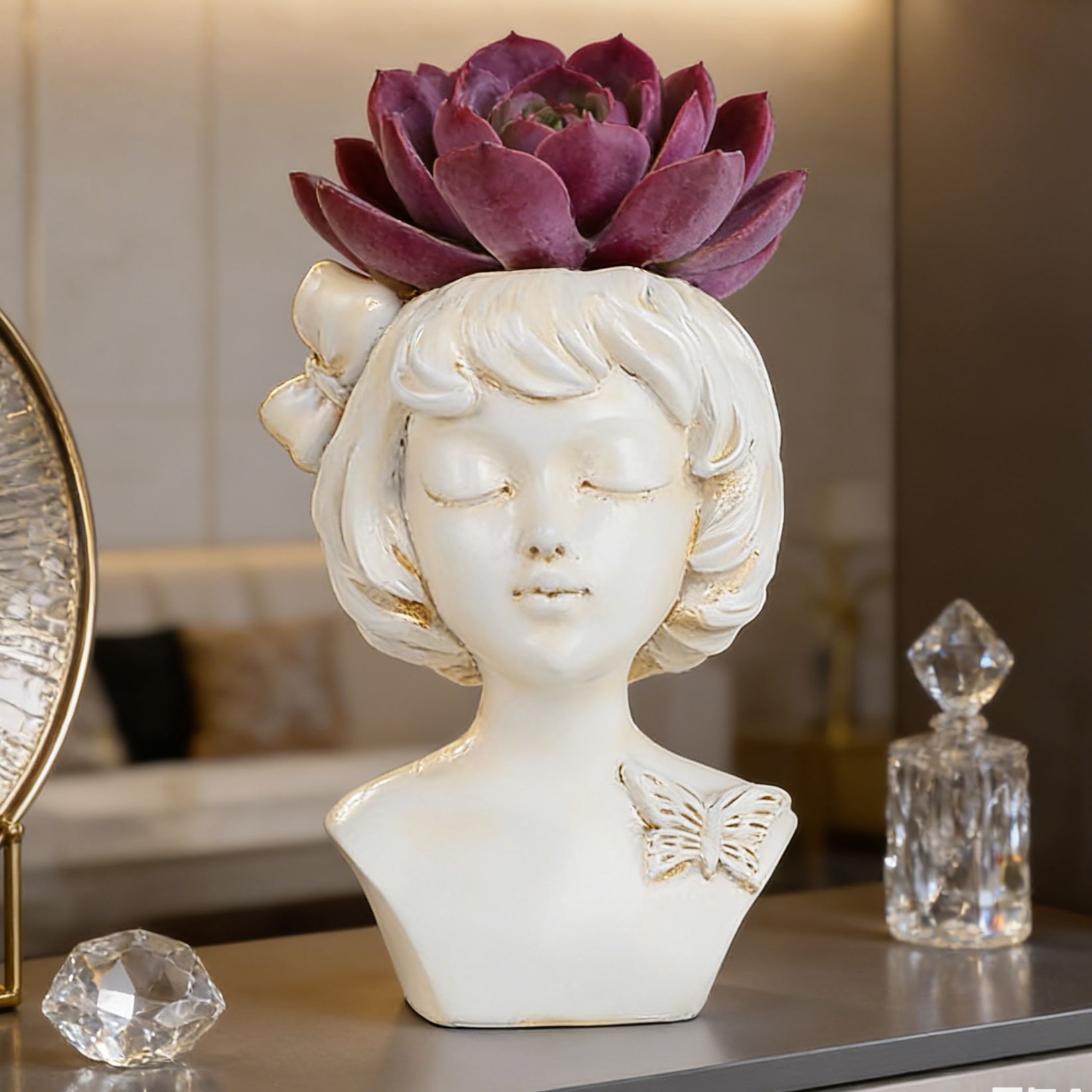 Pot de fleurs pour fille style A
