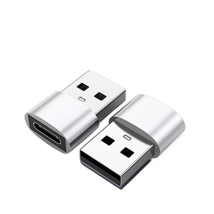 安卓通用串行总线适配器3.0通用串行总线C型公到通用串行总线3.0电缆适配器母连接器适用于苹果笔记本电脑的Otg适配器 - Product Image 1