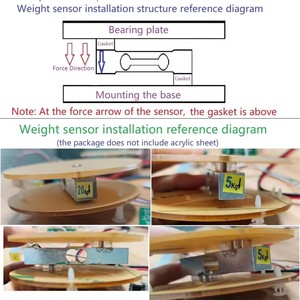 DC 5V 12V RS485 UART Modbus RTU HX711圧力重量センサー電子スケールモジュールPLC構成ソフトウェア用 - Product Image 5