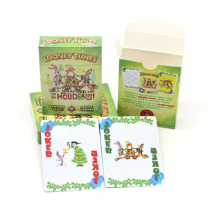 OEM stampa personalizzata arte carta pubblicità gioco di carte da gioco pokers promozionali con il tuo LOGO aggiunto