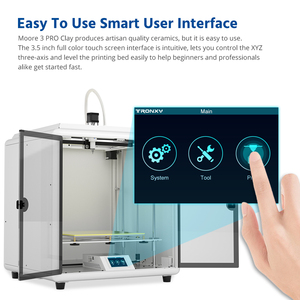 <strong>Moore</strong> 3D Printer Faster Printing Speed Cube Stable Frame Clay Ceramic Slurry Electronic Feeding <strong>Kit</strong> LDM Technology New - Product Image 2