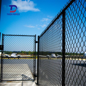 6Ft 7Ft 8Ft Outdoor Security <strong>Chain</strong> Link Fencing 6 5 Foot <strong>Chain</strong> Link Fence in Backyards Black <strong>Chain</strong> Link Diamond Wire Mesh Fence - Product Image 4