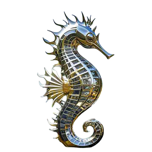 Modern büyük Metal hayvan dev paslanmaz çelik horse tı heykelleri oyulmuştur sanat Zoos akvaryumları için açık kullanım Metal el sanatları - Product Image 6