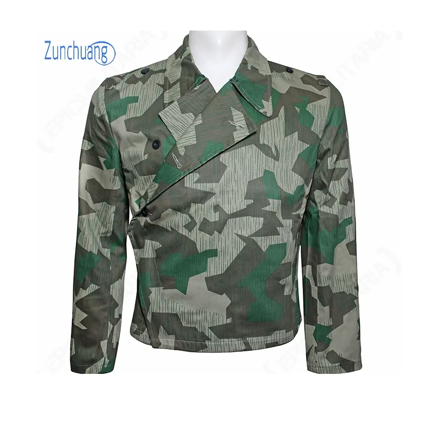 Pakaian kain taktis kamuflase pria, setelan berburu Airsoft seragam berburu musim panas