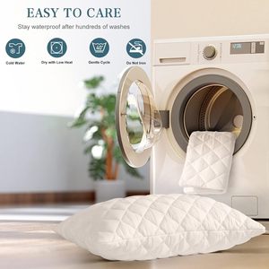 Tùy chỉnh kích thước gối bảo vệ, sử dụng một Breathable bông vải sợi nhỏ đầu và cổ còn lại gối bảo vệ trên giường của bạn - Product Image 6