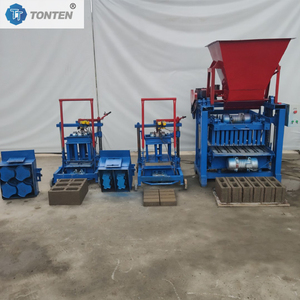 Fabrik Direkt versorgung Vibriertes Formen DF2-45 kleinen automatischen <span class=keywords><strong>Block</strong></span>, der Maschine herstellt