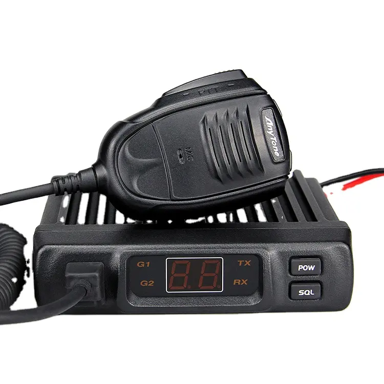 Anytone AT-888 Long Range Mini Car vô tuyến di động thu phát băng tần kép VHF/UHF đài phát thanh xe CB Radio cho xe tải Marine phát sóng