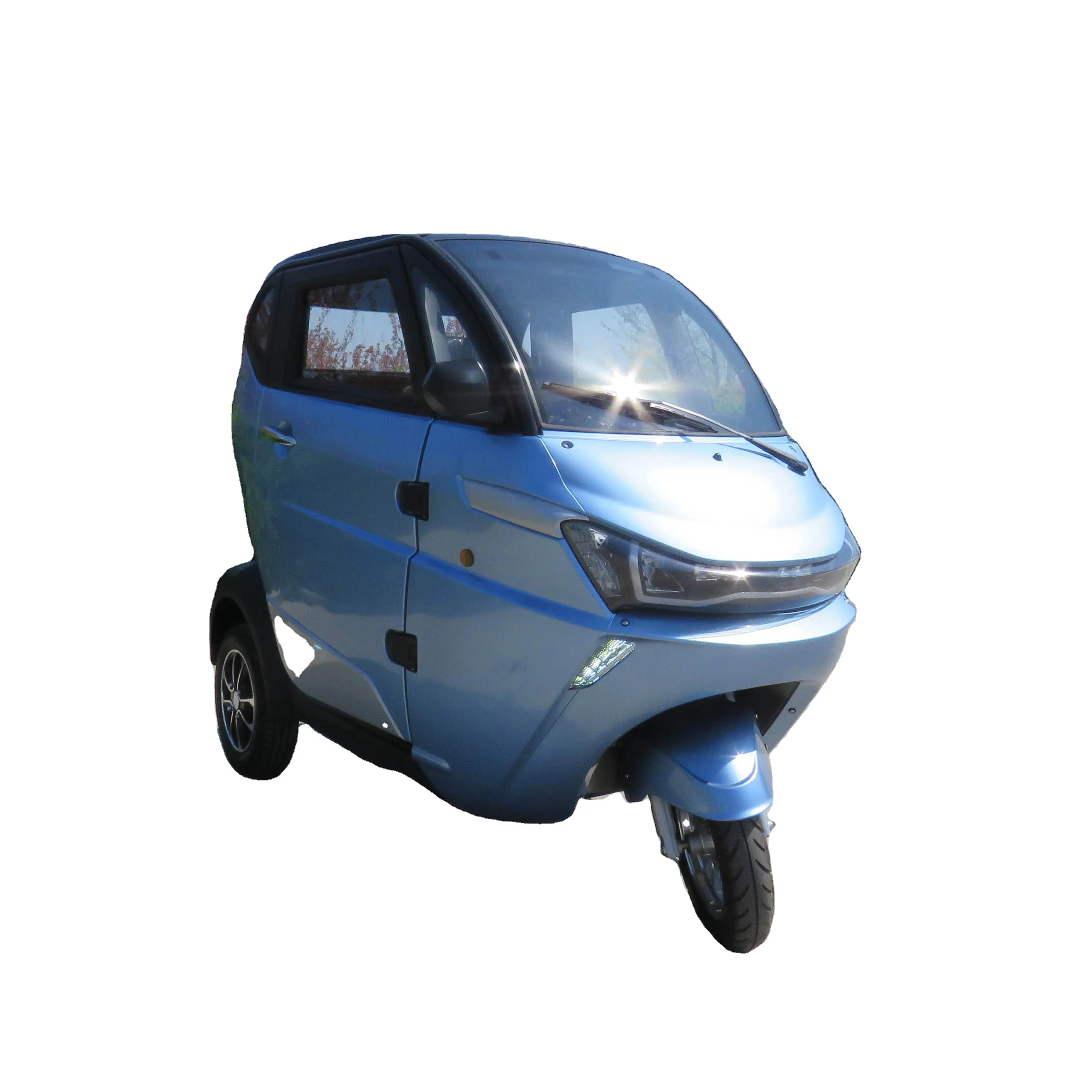 同乗者用モビリティスクーター用の3輪車付き承認済み自動人力車