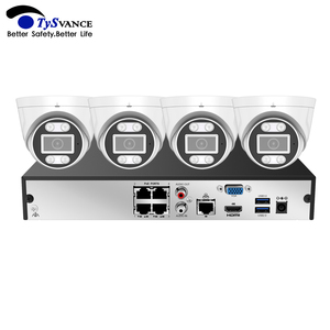 16CH 8MP Smart Dual Light IP POE Sistema de cámara Guard Viewer OEM Audio 8CH 4CH Seguridad Torreta Cámara de red CCTV 4K NVR Kit - Product Image 3