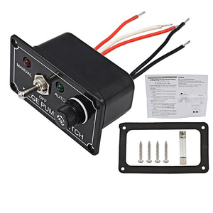 แผงสวิตช์ทองแดง5A 12V สำหรับยานพาหนะและแผงร็อคเกอร์ทะเลพร้อม MANUAL-OFF-AUT ไฟแสดงสถานะสำหรับใช้ในยานยนต์ - Product Image 5