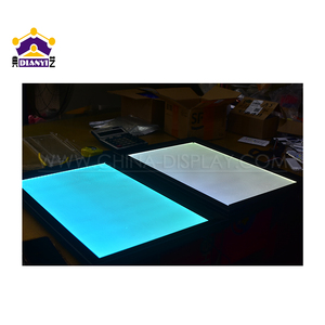 Quảng cáo trong nhà hiển thị menu treo tường Acrylic Pha lê hộp đèn siêu mỏng LED hiển thị nhà hàng RGB Bảng menu - Product Image 1