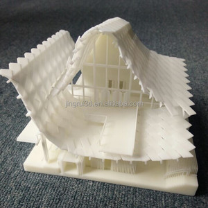 树脂模型屋设计耐用快速原型加工的OEM定制3D SLA打印服务 - Product Image 1