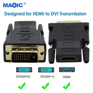 Cavi accessori comunemente usati HDMI femmina a DVI 24 + 1 convertitore adattatore maschio adattatore da HDMI a DVI per Monitor HDTV - Product Image 2