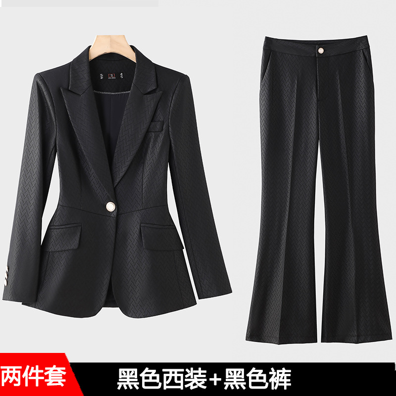Black suit pants
