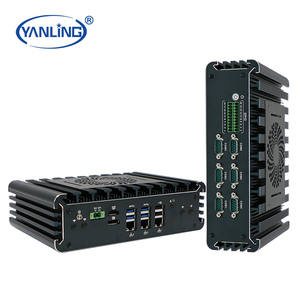 Fabbrica diretta COM1 & 2 può scegliere RS232/485 MINI computer 2pin Phoenix terminale barebone computer - Product Image 4