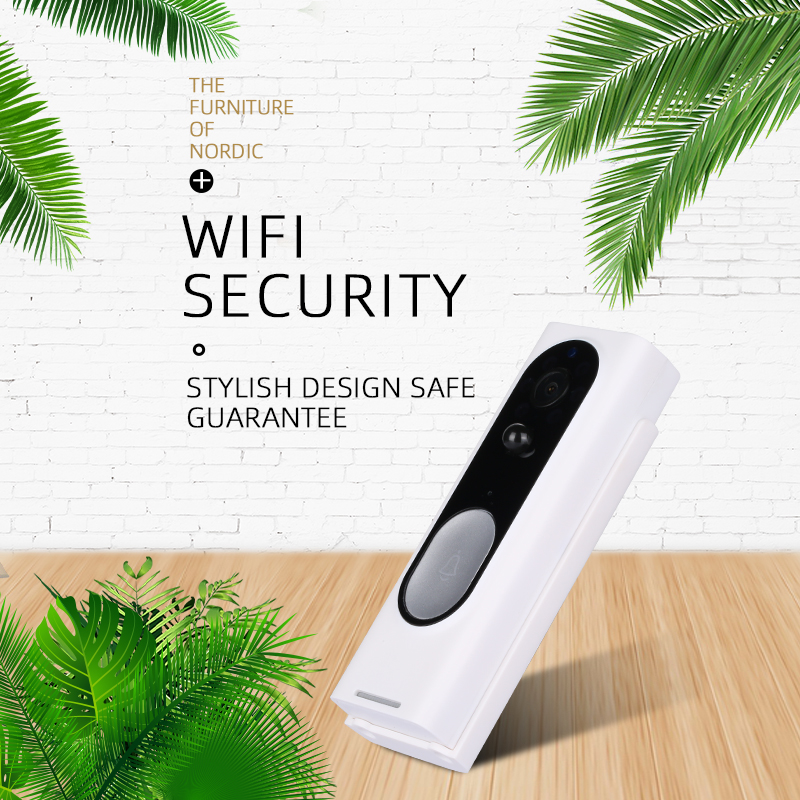 Wifi Smart Wireless Intercom Doorbell M13 Anti-Theft Monitoring Remote Voice Video Doorbell