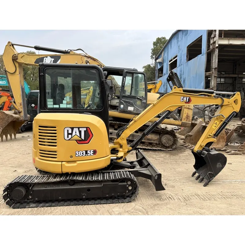 second hand Mini 2022 Japan 95% new free shipping high quality good condition crawler digger machine used excavator cat 303.5e