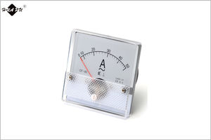 Di forma rettangolare pannello a sfioramento di tipo puntatore corrente ampere meter bobina mobile struttura AC amperometro HP-80 80*80mm - Product Image 4