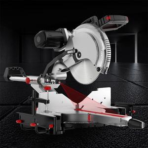 Mini dairesel testere makinesi çoklu bıçak güç testere ahşap alüminyum Pvc dairesel kesme çift gönye testere makinesi - Product Image 5