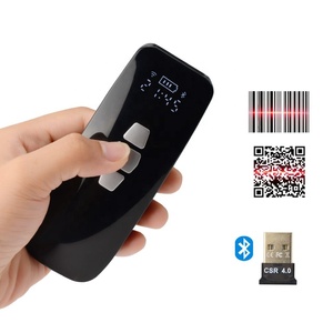 Lector de código de barras Mini BT 2D, escáner de código QR inalámbrico, portátil, largo tiempo de trabajo con memoria de batería - Product Image 1