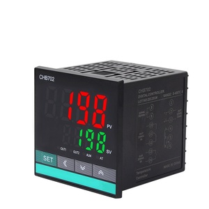 Termostato Digital CHB702, controlador de temperatura PID, salida dual, SSR, relé, AC 220V 24V