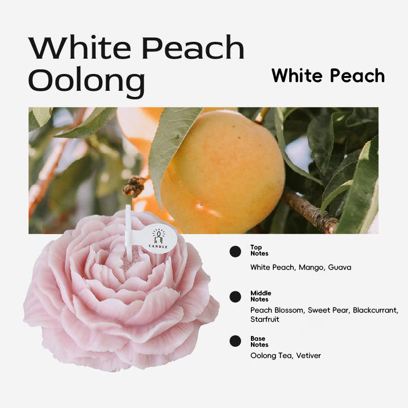 Pink/White Peach Oolong