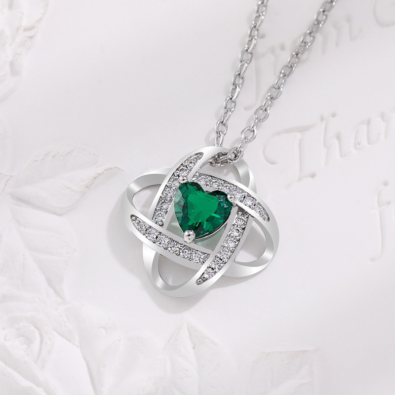 Cuore bianco e verde
