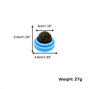 Manufacture Wholesale Pet Toy Assorted Color <strong>Catnip</strong> Ball - Product Image 6