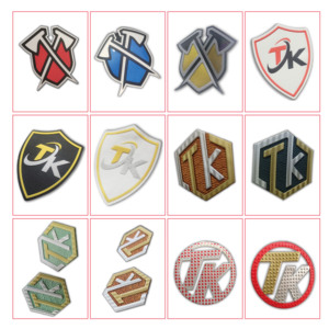 3D TPUエンボス加工スオンバッジLED点滅スポーツウェアラベルレース装飾サッカー服 - Product Image 6