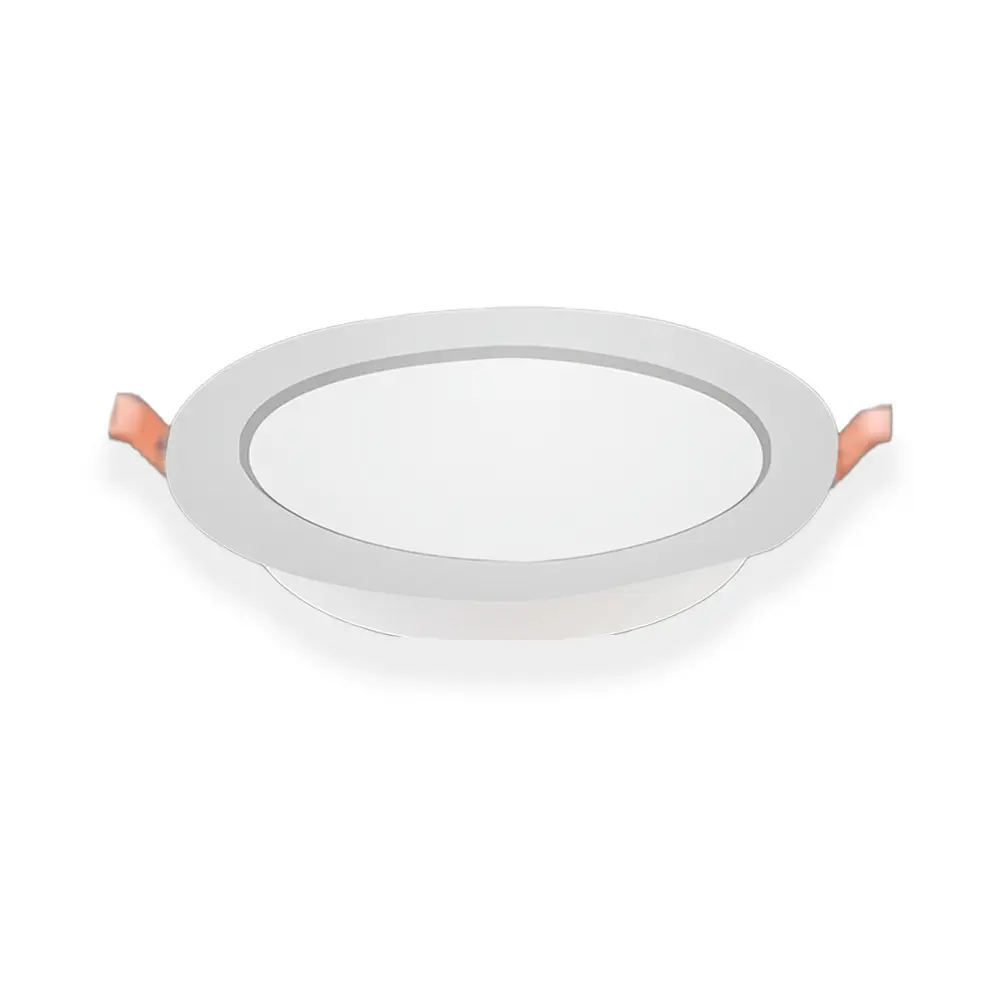 Bảng điều chỉnh ánh sáng Trần Đồng ánh sáng downlight Led Spotlight Trần 20W 25W lõm Vòng mỏng phòng khách ánh sáng