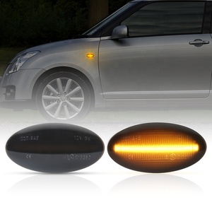 สำหรับ Suzuki Swift Alto SX4 Jimny เลนส์รมควัน JB23ไฟ LED เครื่องหมายด้านข้างตามลำดับ - Product Image 5