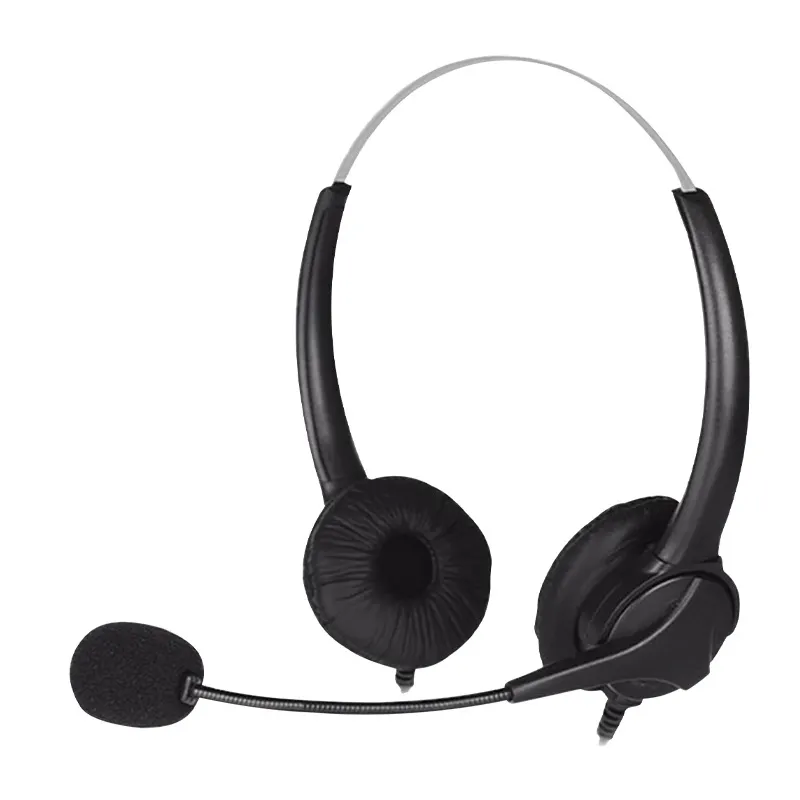 High quality desk phone office professional noise cancelling ENC phone headset office call center business