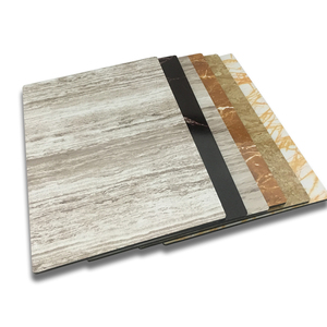 Industrial Design Style 4mm Marmor Textur Aluminium Composite Panel (ACP) Baumaterial für Wand verkleidung system