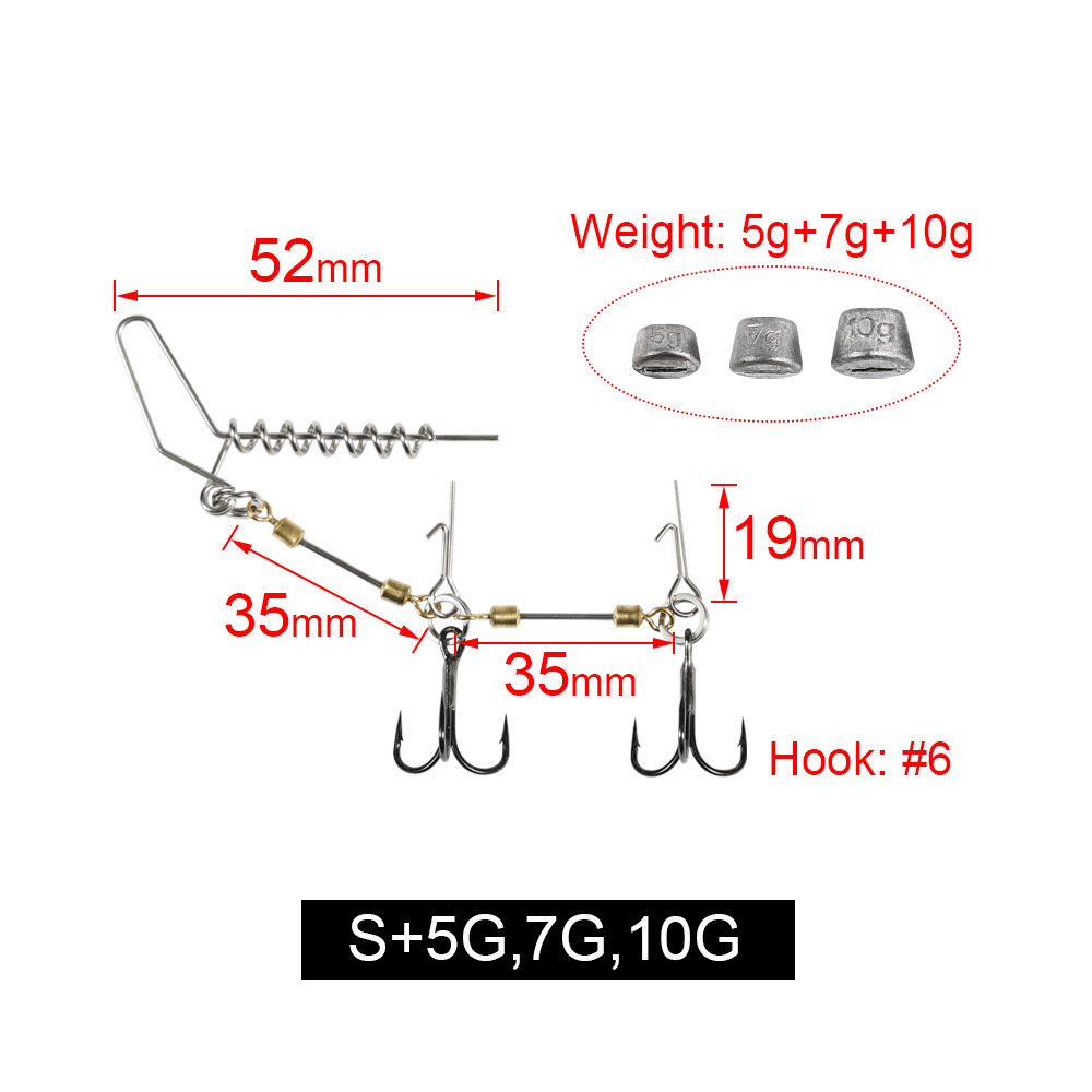 Multi S3 taille/crochet + 5g 7g 10g