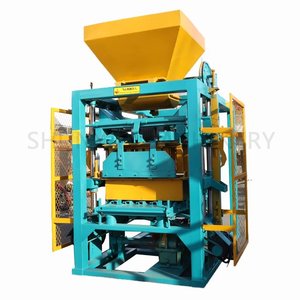 小厂大利润QTJ4-24混凝土水泥煤渣空心铺路机出售 - Product Image 1