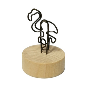 Sáng Tạo Và Dễ Thương Bằng Gỗ Tin Nhắn Chủ Đứng Máy Tính Để Bàn Ghi Chú Chụp Ảnh Clip Máy Tính Để Bàn Đứng Trang Trí - Product Image 6