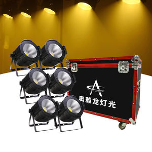Đèn LED COB di động 100W điều khiển DMX512, RGB Ra80 6000K ánh sáng ban ngày, dùng cho đám cưới, biểu diễn ngoài trời, thi đấu thơ, sự kiện biểu diễn nói - Product Image 1