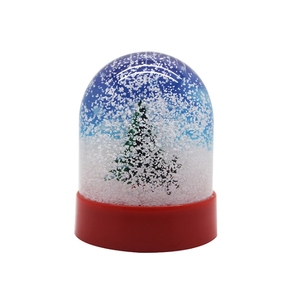 Kar küresi içine yerleştirilmiş reçine malzeme resim ile özel fotoğraf kar küresi - Product Image 2